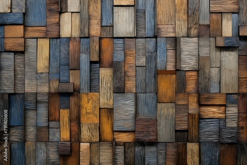 Wooden texture background   Wooden wall of different colors   Abstract background