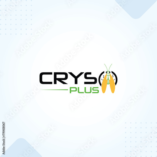 chrysoperla carnea insects agricultural farm abstract fly mosquitoes in Modern Creative Minimal Style Lettering Vector Typographic Designs 
