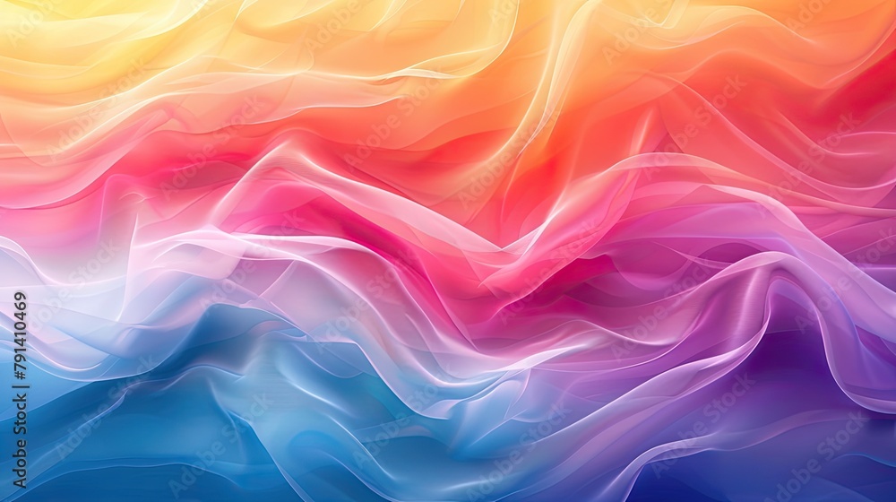 Abstract background with colorful gradient rainbow beautiful