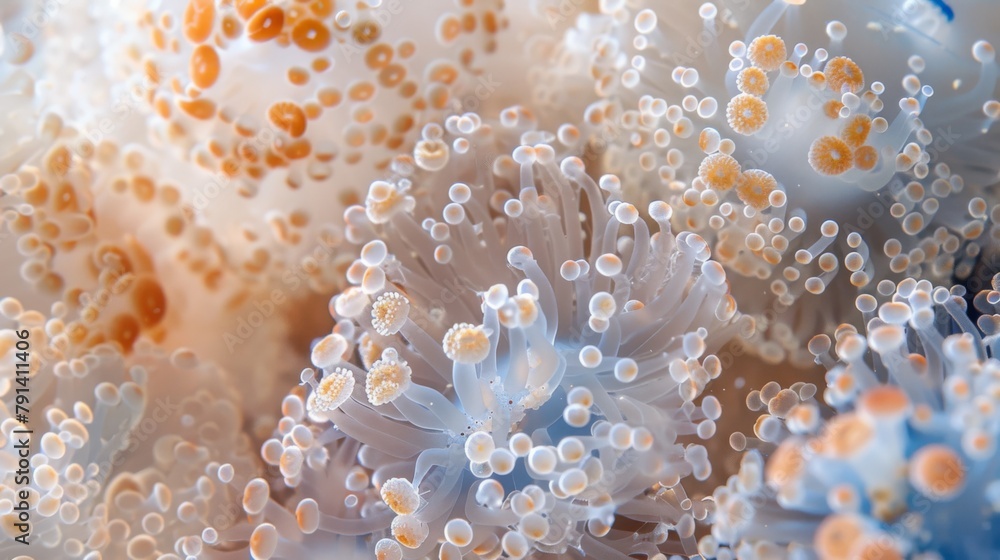 Microscopic View of Coral Spawning: Marine Biology and Reproduction Microscopic View of Coral Spawning: Marine Biology and Reproduction