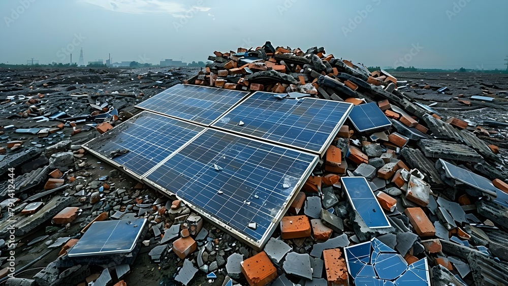 EcoFriendly Disposal of Broken Solar Panels A Challenging Issue
