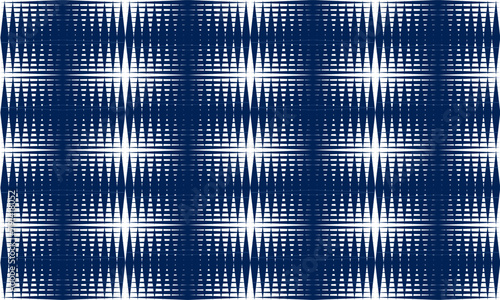 dark blue diamond block with overlap grid on white background repeat seamless pattern replete image design for fabric printing or wallpaper or background cross