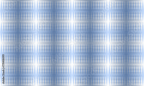 Light blue diamond block with overlap grid on white background repeat seamless pattern replete image design for fabric printing or wallpaper or background cross