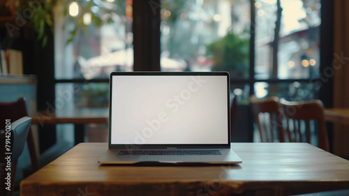 laptop on the table © Creative-Touch