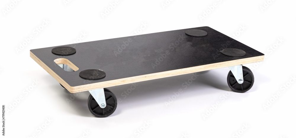 Furniture dolly isolated on white Furniture dolly isolated on white