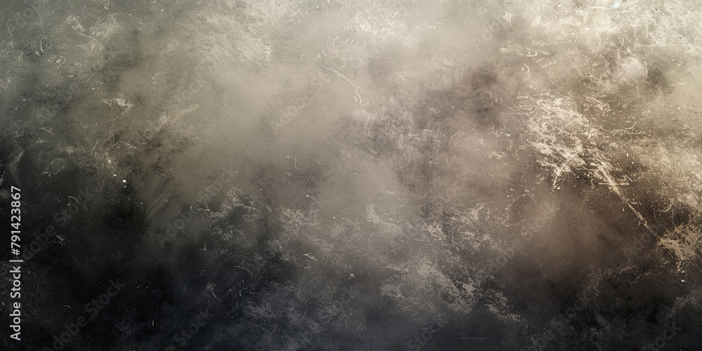 Misty moody background, visual graphic resource smoky mist wide banner backdrop, web design textured backgrounds, generated ai