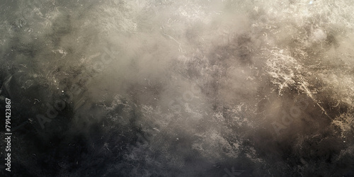 Misty moody background, visual graphic resource smoky mist wide banner backdrop, web design textured backgrounds, generated ai
