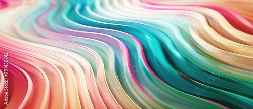Abstract Light Background Wallpaper Colorful Gradient Blurry Soft Smooth Pastel colors Motion design graphic layout web and mobile bright shine glowing, blurred light trails colorful background 