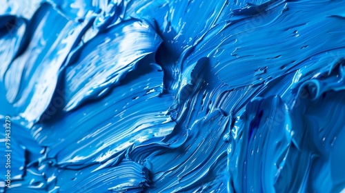 Blue paint background for graphics use.