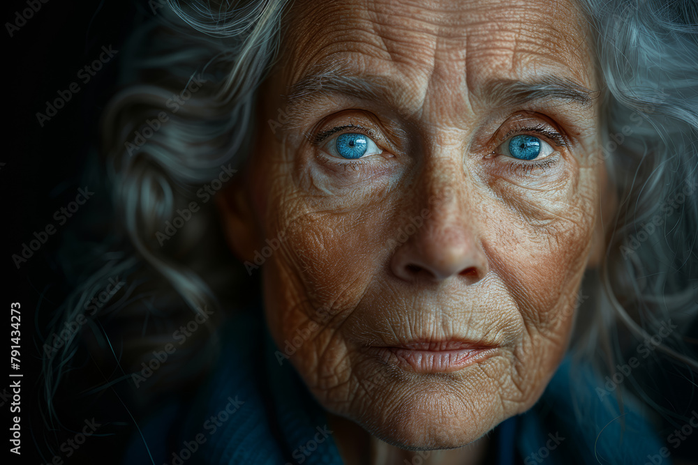 Finding beauty in the wrinkles and lines that tell a story of a life well-lived. Concept of beauty in aging. Generative Ai. Finding beauty in the wrinkles and lines that tell a story of a life well-lived. Concept of beauty in aging. Generative Ai.
