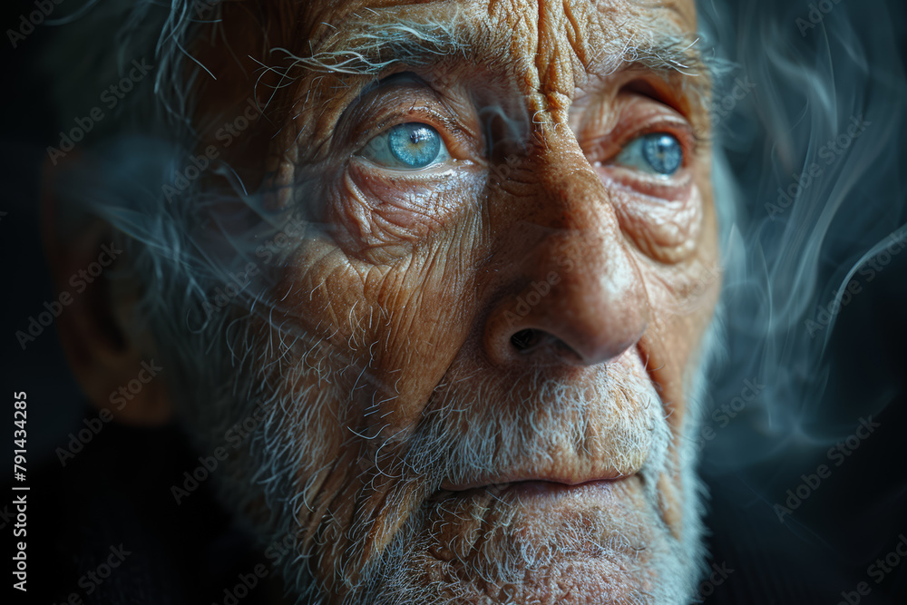 Facing the realities of age-related health changes with resilience and adaptation. Concept of health resilience. Generative Ai. Facing the realities of age-related health changes with resilience and adaptation. Concept of health resilience. Generative Ai.