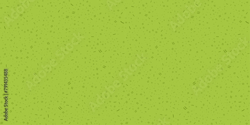 Cartoon Bright Green Grass Seamless Pattern. Fresh grass seamless pattern. Vector.
