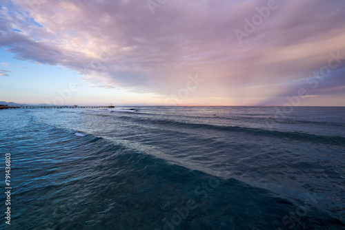 View of the coast of the Red Sea at Sharm El Sheikh resort