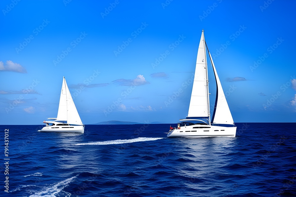 Obraz premium yacht, Sailing