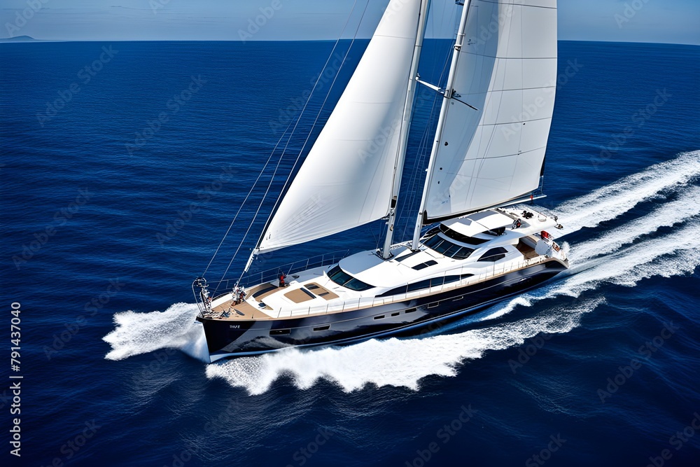Obraz premium yacht, Sailing