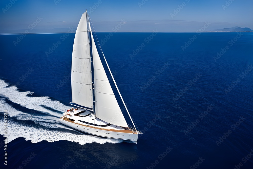 Obraz premium yacht, Sailing