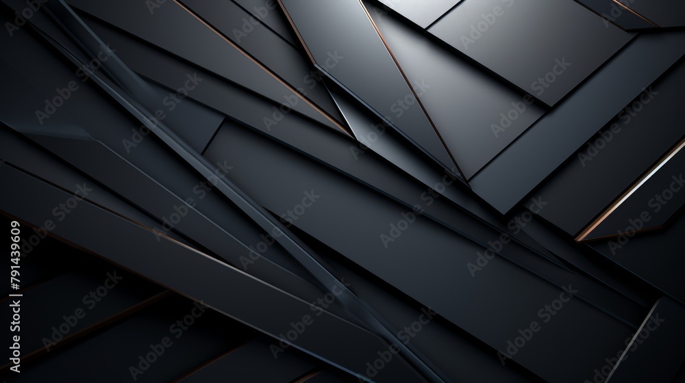 Dark-toned 3D diagonal tech lines, minimalist design Dark-toned 3D diagonal tech lines, minimalist design