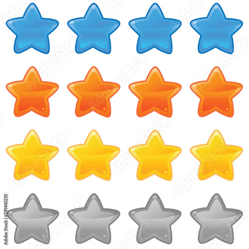 Level up star icon
