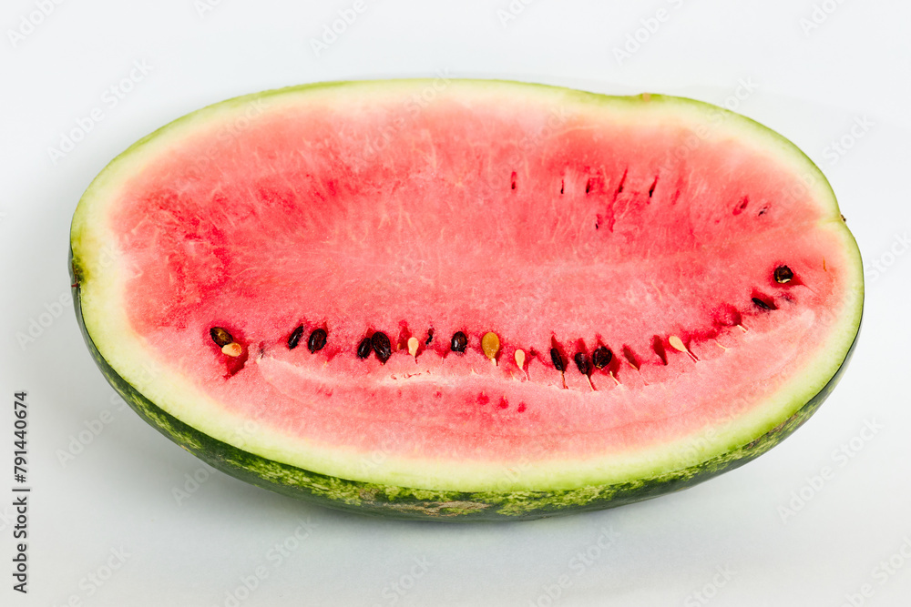 Slice of Watermelon on White Background Slice of Watermelon on White Background
