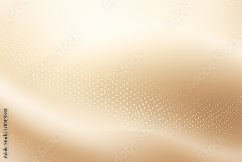 Beige background with a gradient and halftone pattern of dots. 