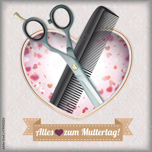 Friseursalon Alles Liebe zum Muttertag