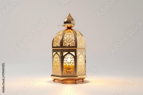 Eid mubarak and ramadan kareem greetings with islamic lantern and mosque. Eid al fitr background