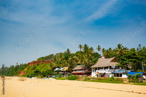 Varkala beach in Kerala  India 