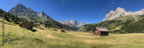 Alpine Paradise of Queyras Valley in France