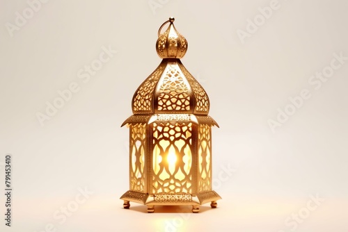 Eid mubarak and ramadan kareem greetings with islamic lantern and mosque. Eid al fitr background