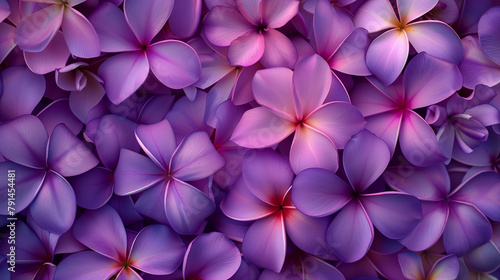 Beautiful Plumeria pattern wall paper. Abstract Hawaii flower background