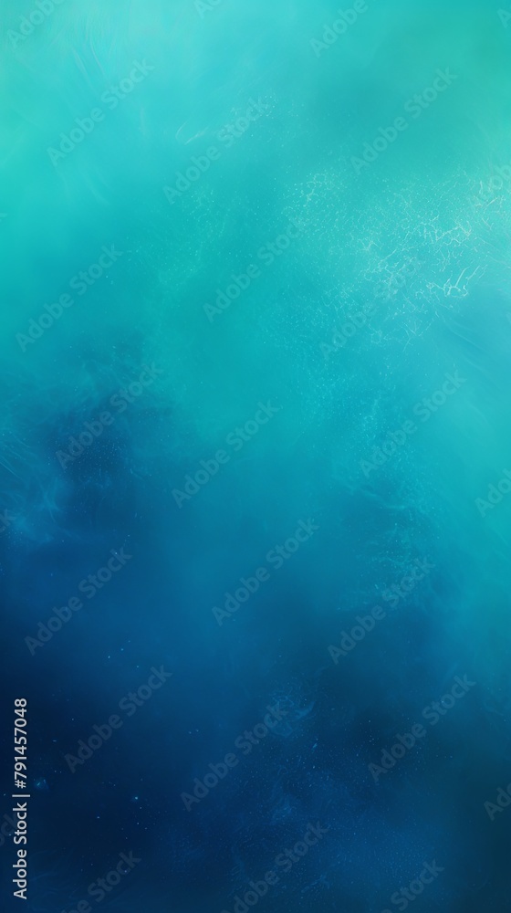 Cyan and blue colors abstract gradient background in the style of, grainy texture, blurred, banner design, dark color backgrounds, beautiful with copy space for photo text or product, blank empty copy