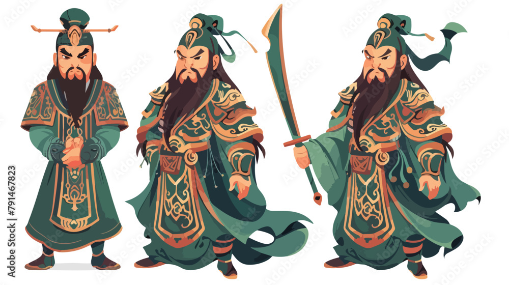 Guan Yu an ancient character of the Three Kingdoms 