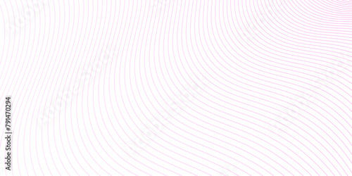 smooth gradient wavy lines on transparent background - pink