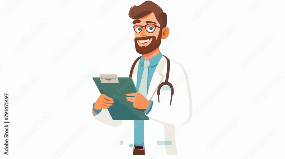 Adult man doctor physician practitioner paramedic 