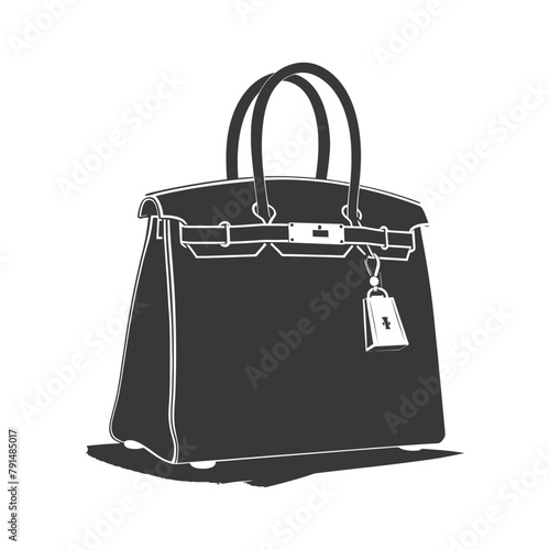 Silhouette women handbag black color only full