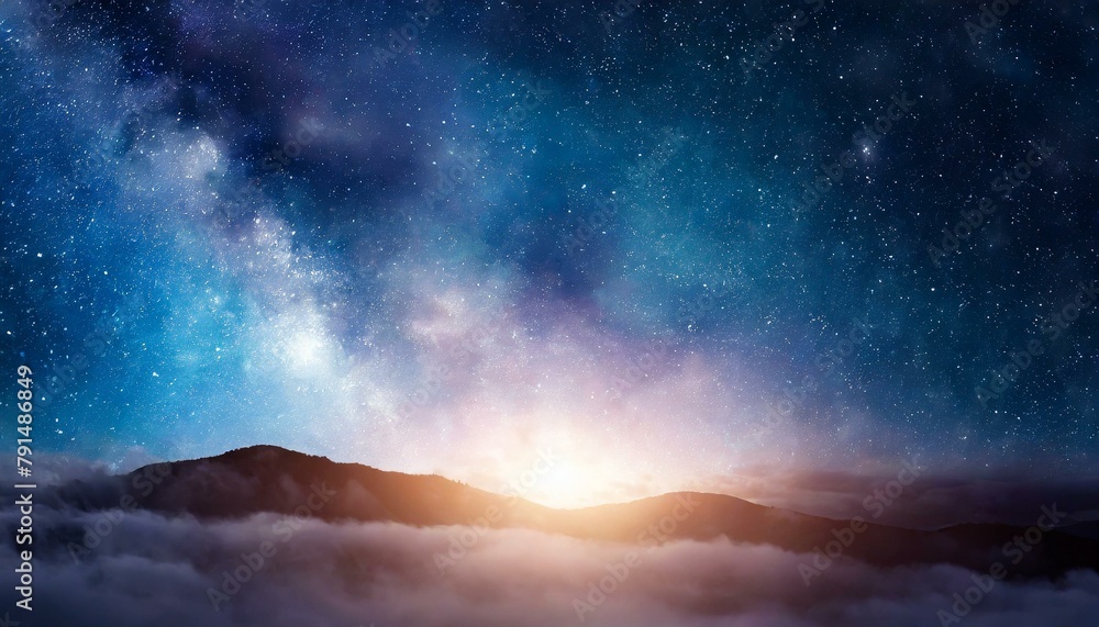 Background illustration inspired by the future, space, and a grand world view. Background illustration inspired by the future, space, and a grand world view.