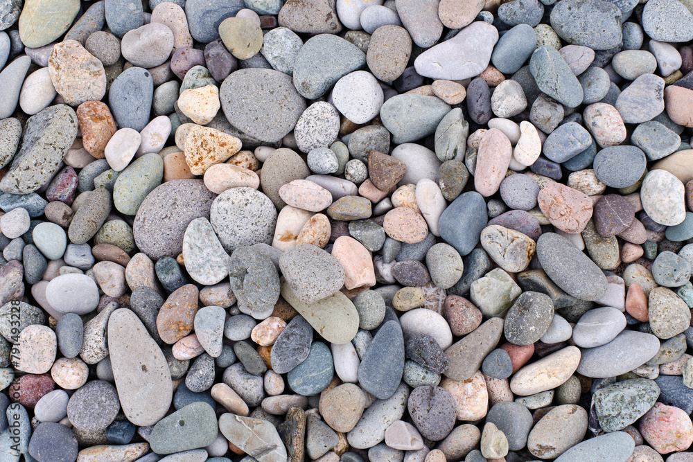 Stones on the beach Stones on the beach