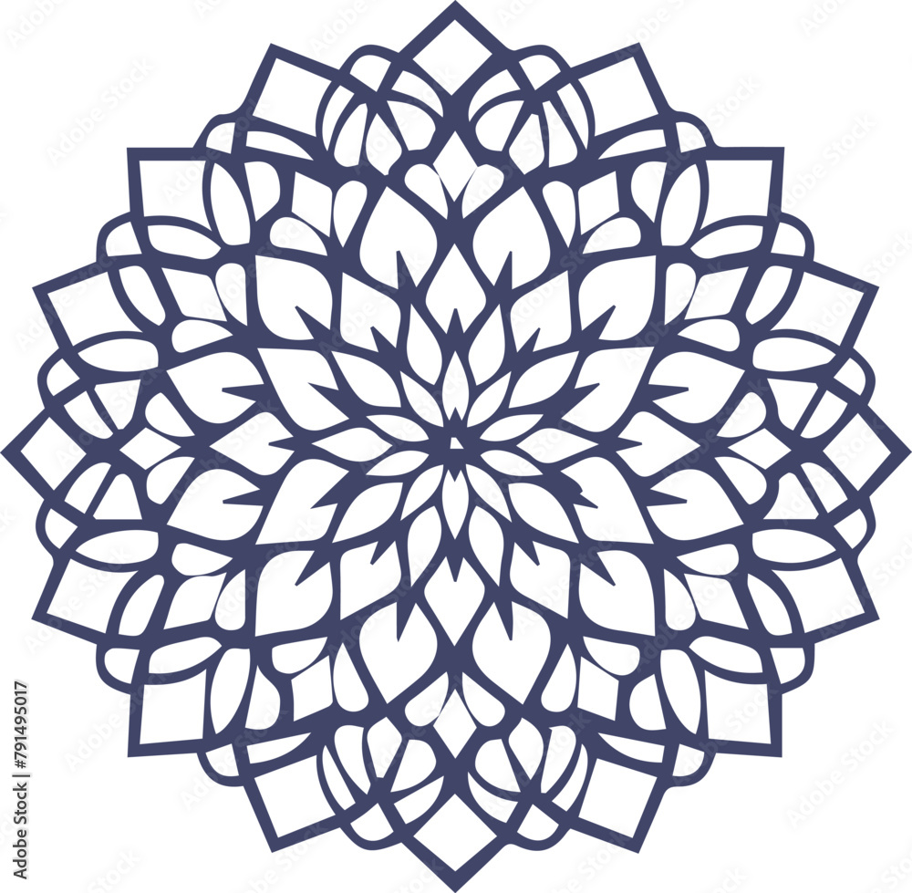 Beautiful flower art and mandala vector design Beautiful flower art and mandala vector design