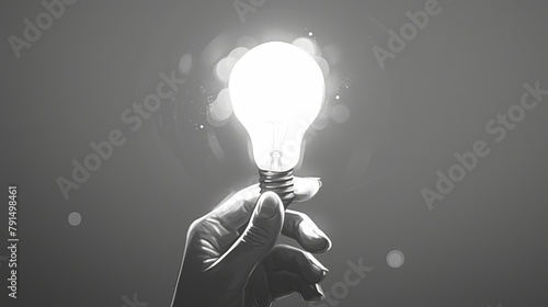 Plagiarism is akin to stealing ideas illustrating it like plucking a lightbulb right from someone else s hand photo