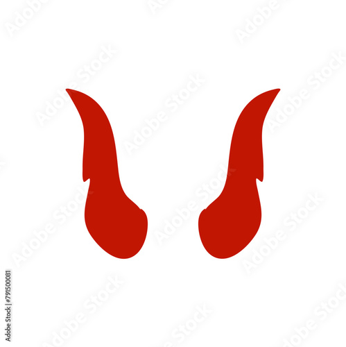 Red devil horns