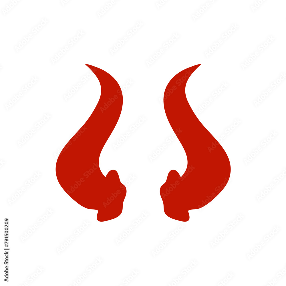 Red devil horns Red devil horns
