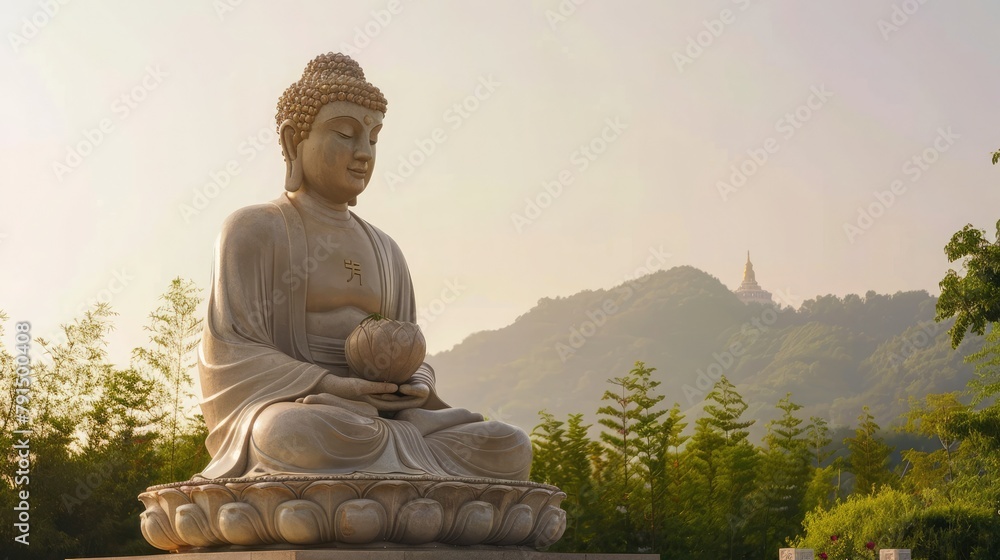 Fototapeta premium The Buddha preached 