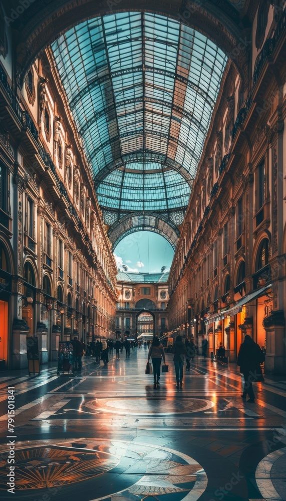 Milan: Galleria Vittorio Emanuele II Architecture