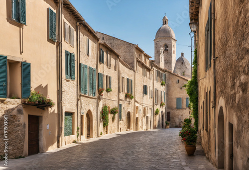 Beuatiful Old town in provence