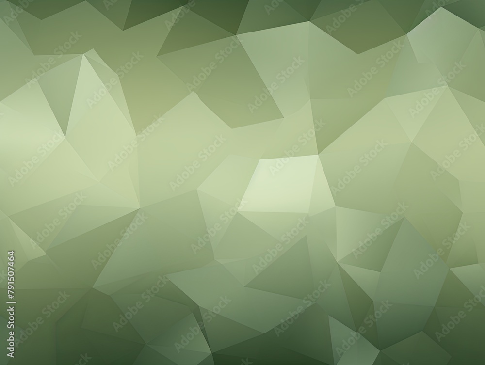 Olive abstract background with low poly design, vector illustration in the style of olive color palette with copy space for photo text or product, blank