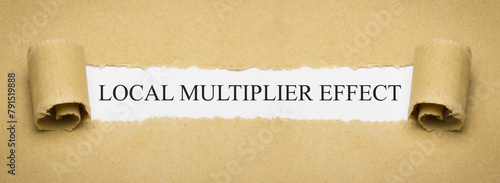 Cuadro en lienzo Local Multiplier Effect