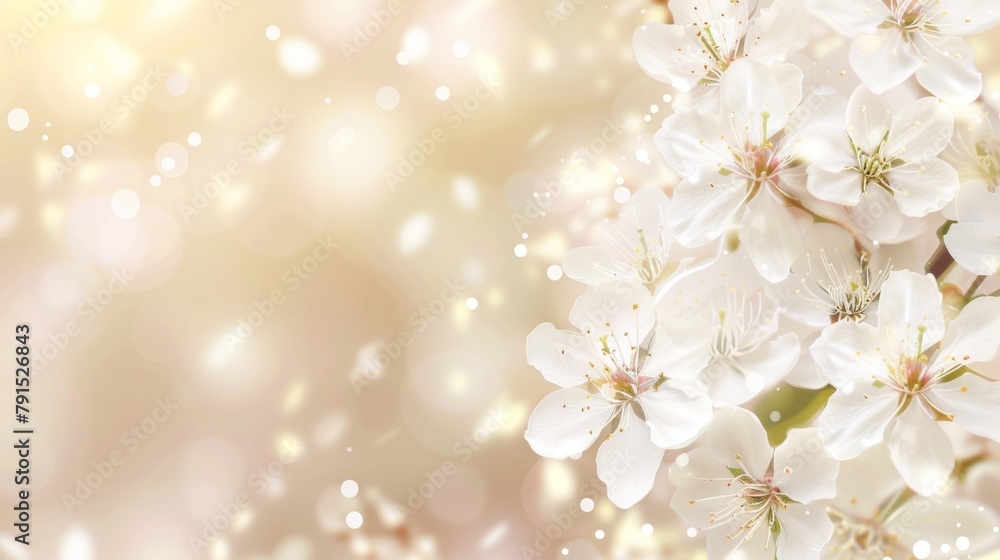 Delicate cherry blossoms in soft focus with a dreamy bokeh effect, symbolizing spring and renewal. Delicate cherry blossoms in soft focus with a dreamy bokeh effect, symbolizing spring and renewal.