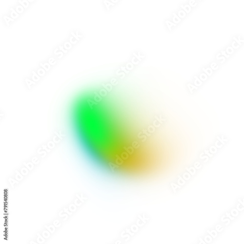 Green Gradient Transparent Background