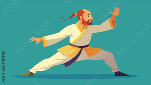 A master of the ancient art of Tai Chi this martial arts figure was revered for their peaceful yet effective approach to combat emphasizing the