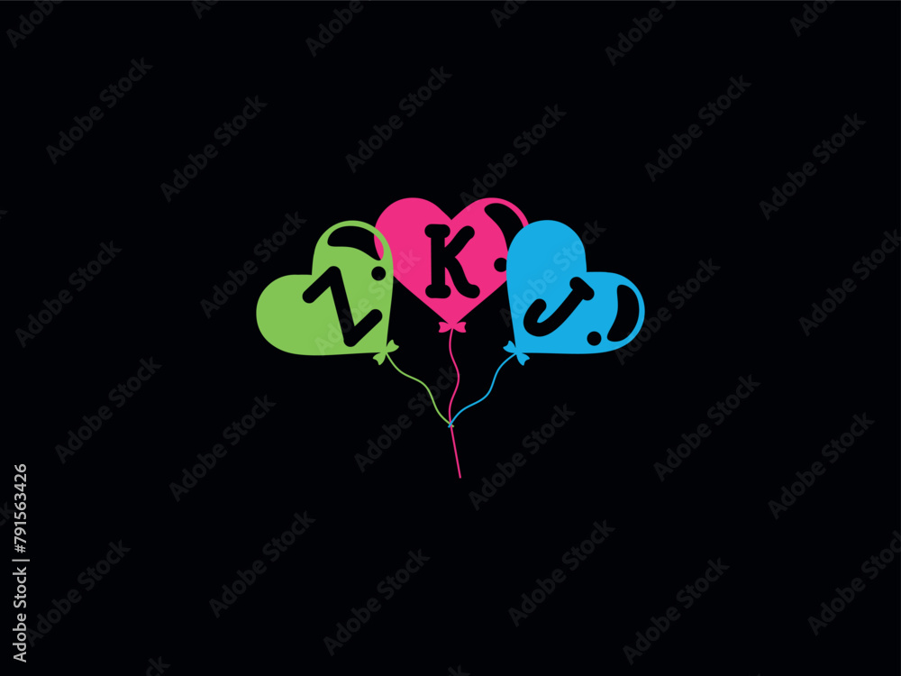 Abstract ZKJ Logo Icon For Your Store Abstract ZKJ Logo Icon For Your Store